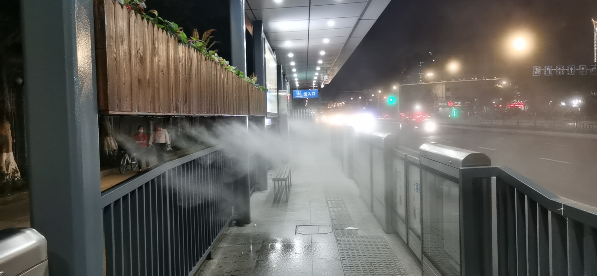 景區噴霧降溫案例